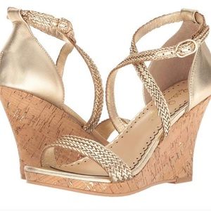Lily Pulitzer Gold Maddie Wedge